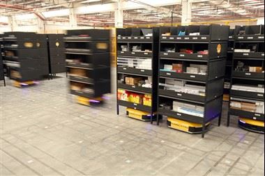 Warehousing Storage AGV Shelves