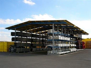 Warehousing Storage Racking Supported Building SILO RACKING